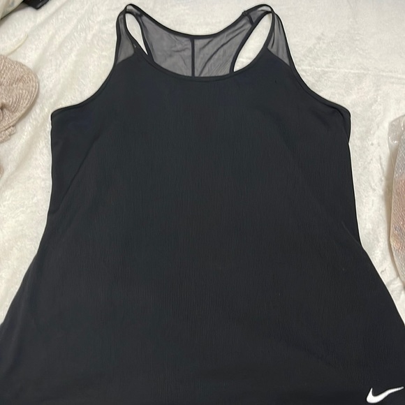 Nike Loose Racerback Tank With Mesh Detail- XL - Picture 1 of 5